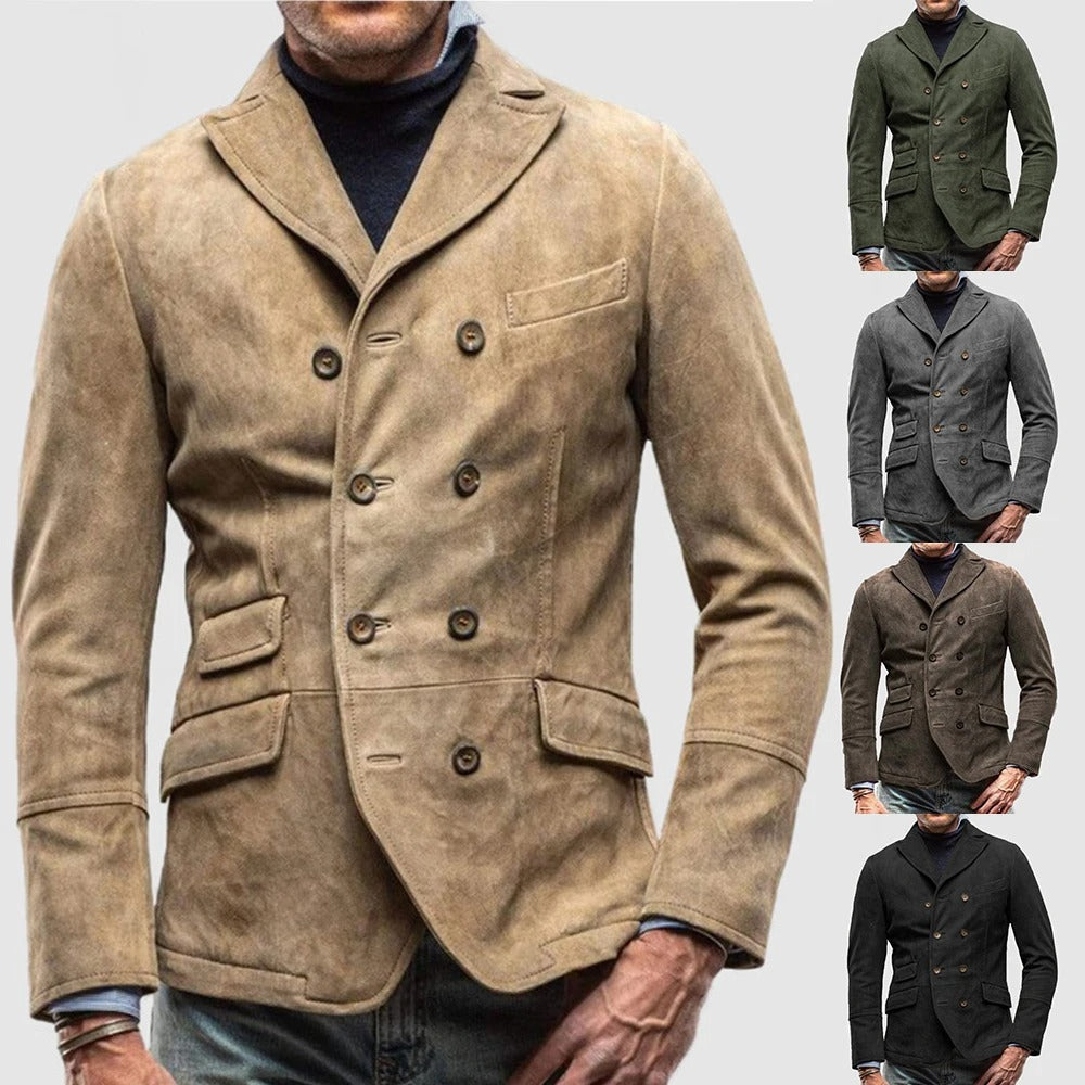 ANDREAS - Blazer élégant à double boutonnage pour hommes