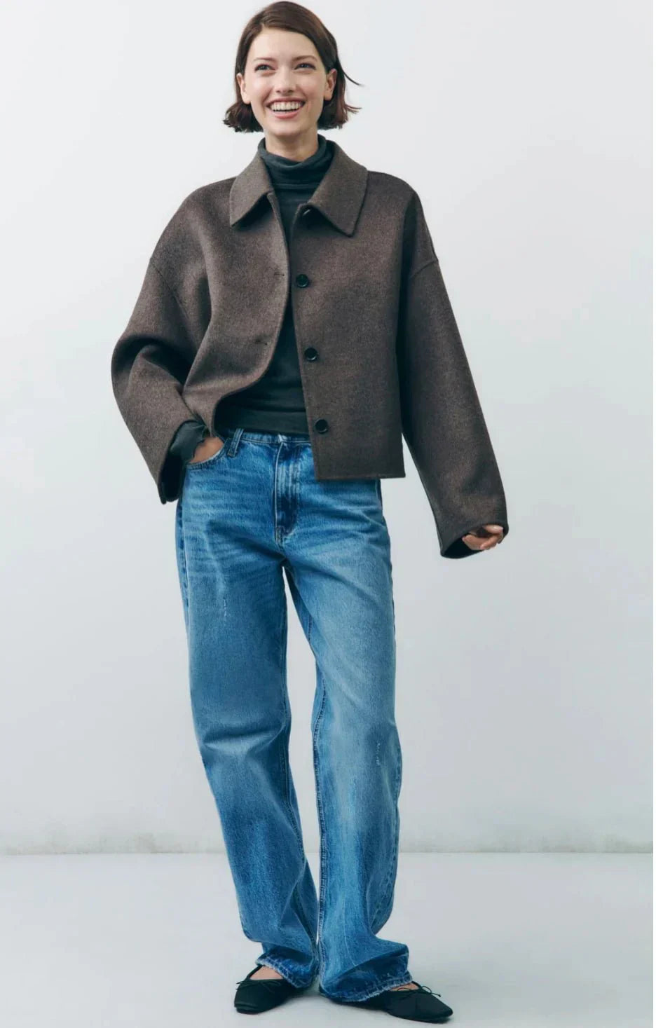 Roselyn | Veste de mi-saison au style élégant pour femme