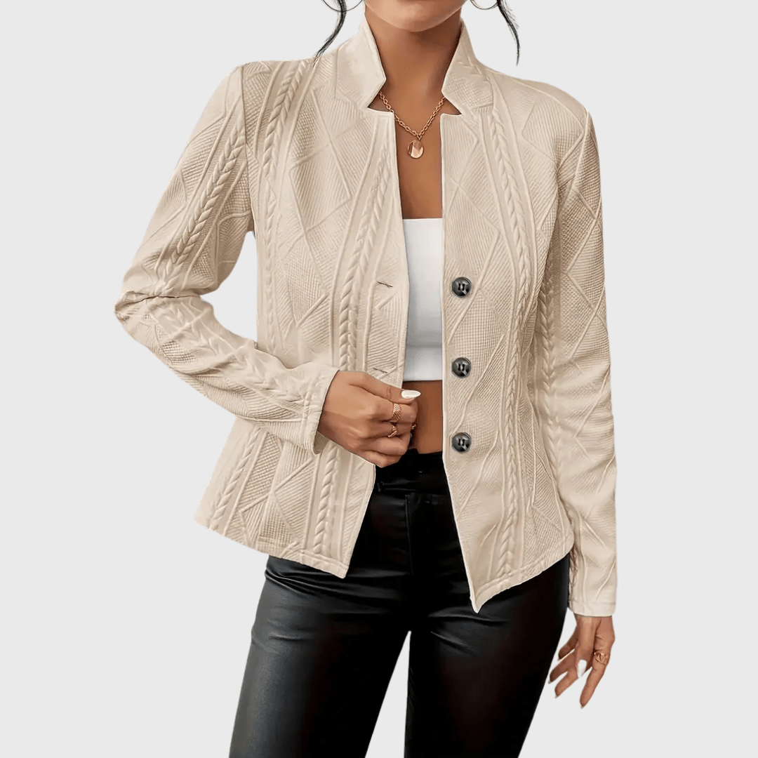 Olivia™ | Blazer avec des détails élégants