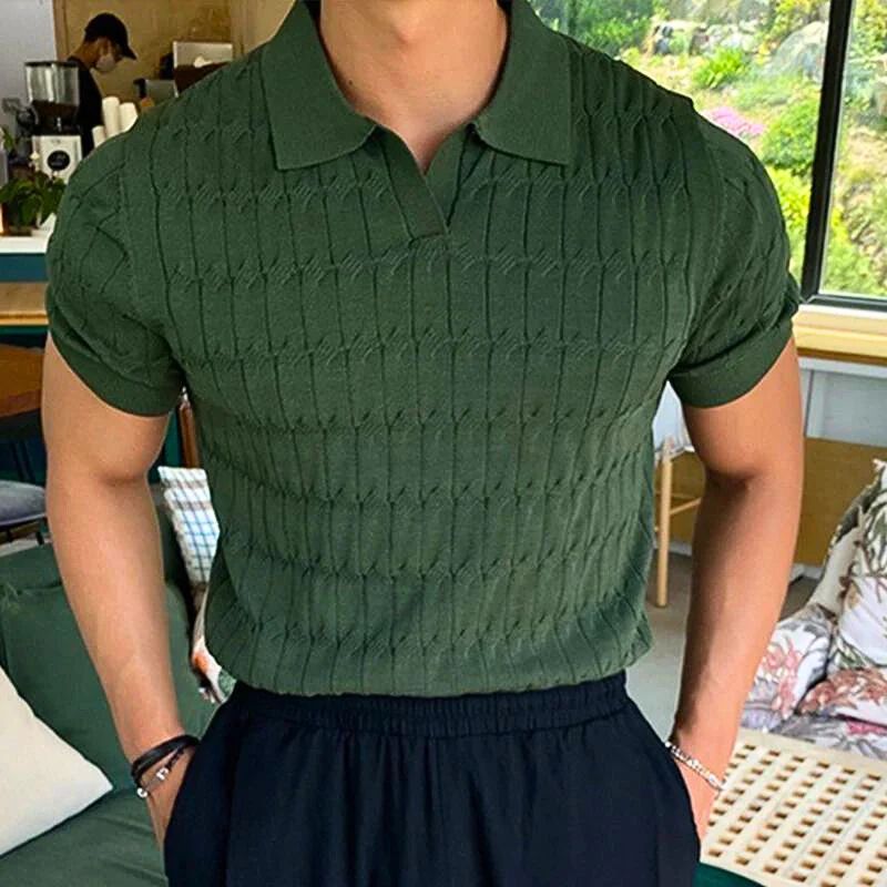 Polo d'été en maille résistant à l'usure - Cajo