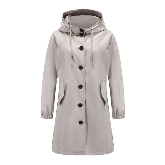 Victoria | Veste de pluie légère au look classique pour femme