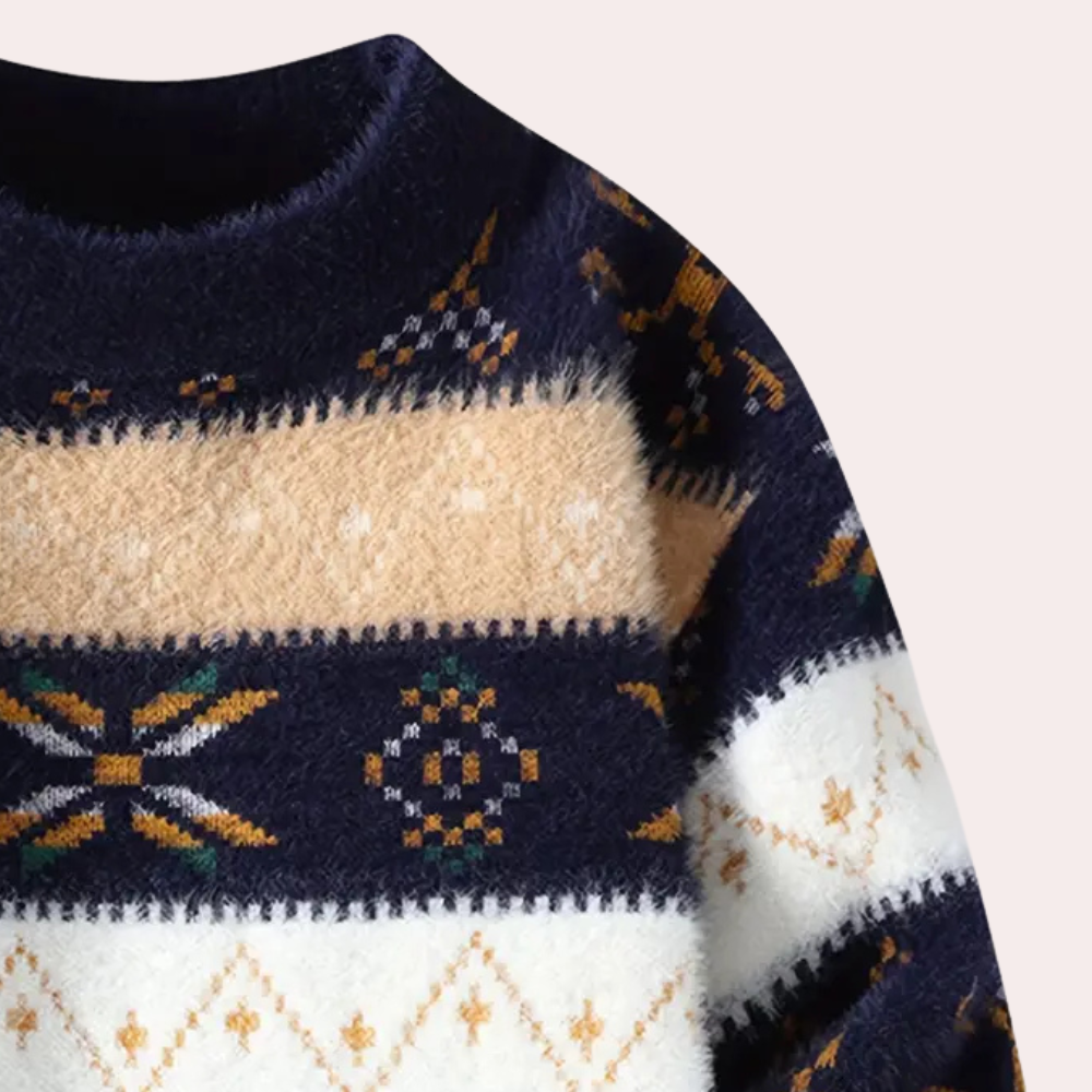 BIRDHIL - Pull élégant et confortable pour l'homme soucieux de la mode